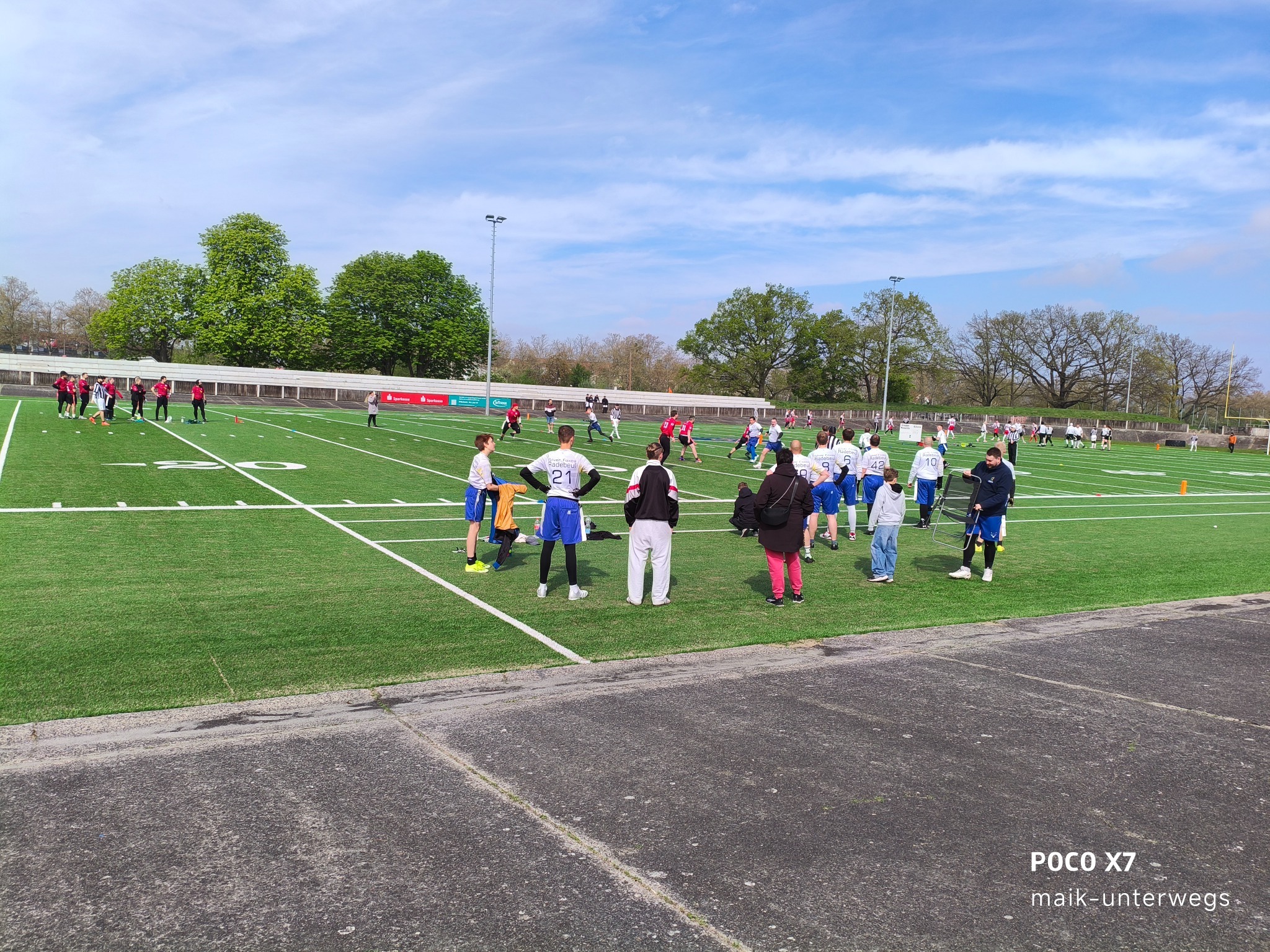 Daumen drücken für Radebeul – unser Flag-Football-Tag in Dresden